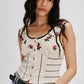 ROSE BUD KNIT TOP