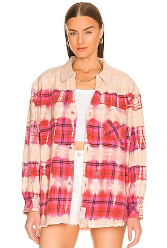 Boy to the Bone Plaid Top