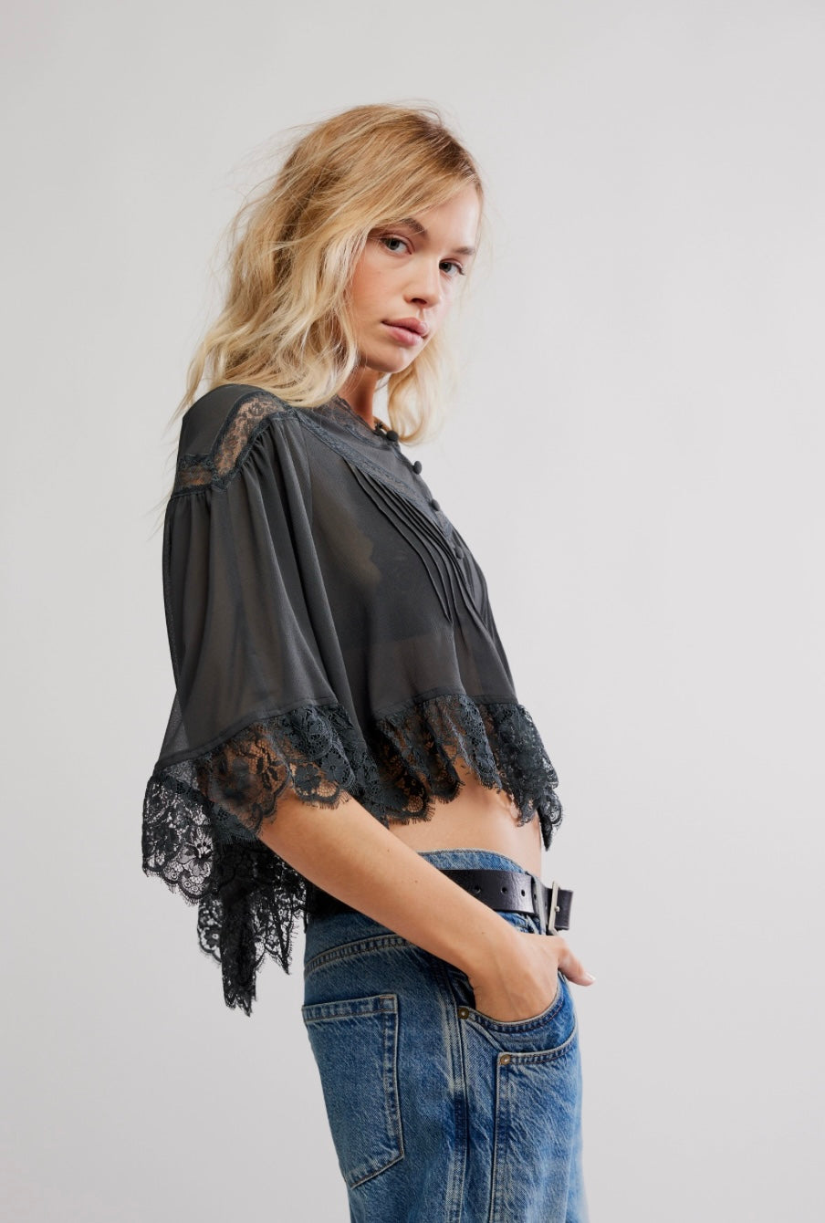 Bali Midnight Rain Top