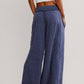 Wait A Minute Wide Leg