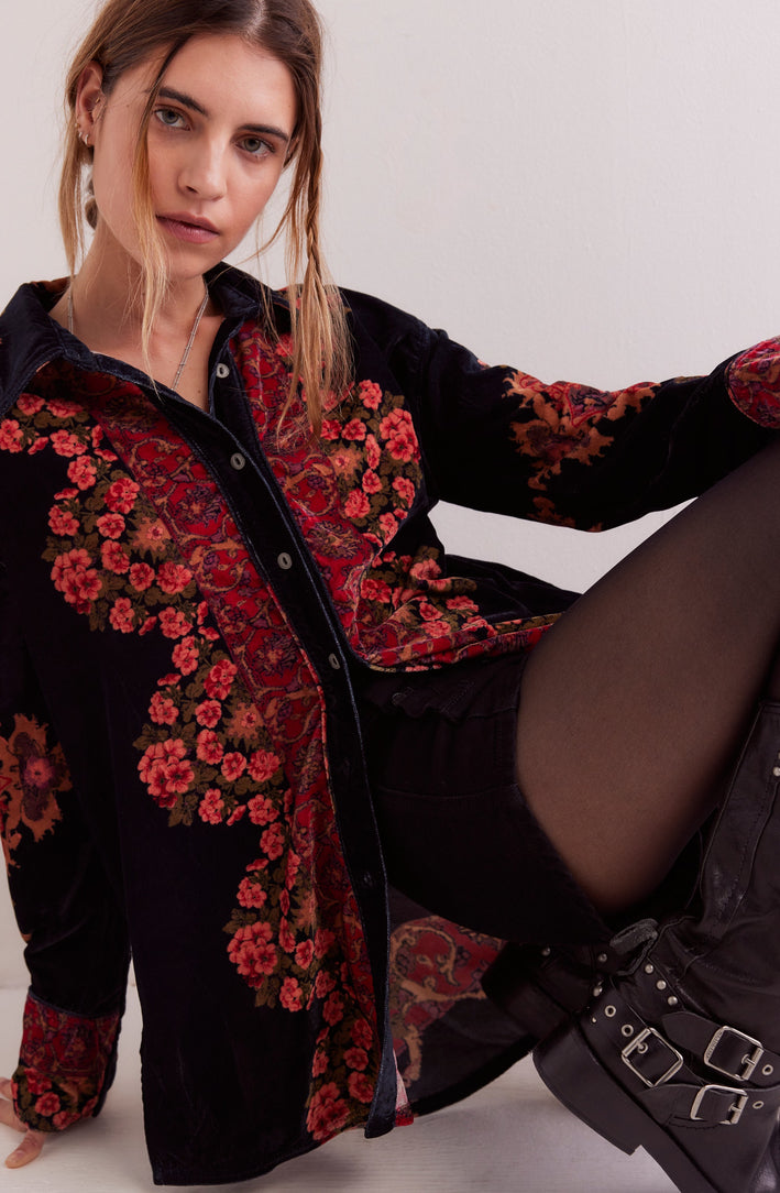One Night Velvet Top
