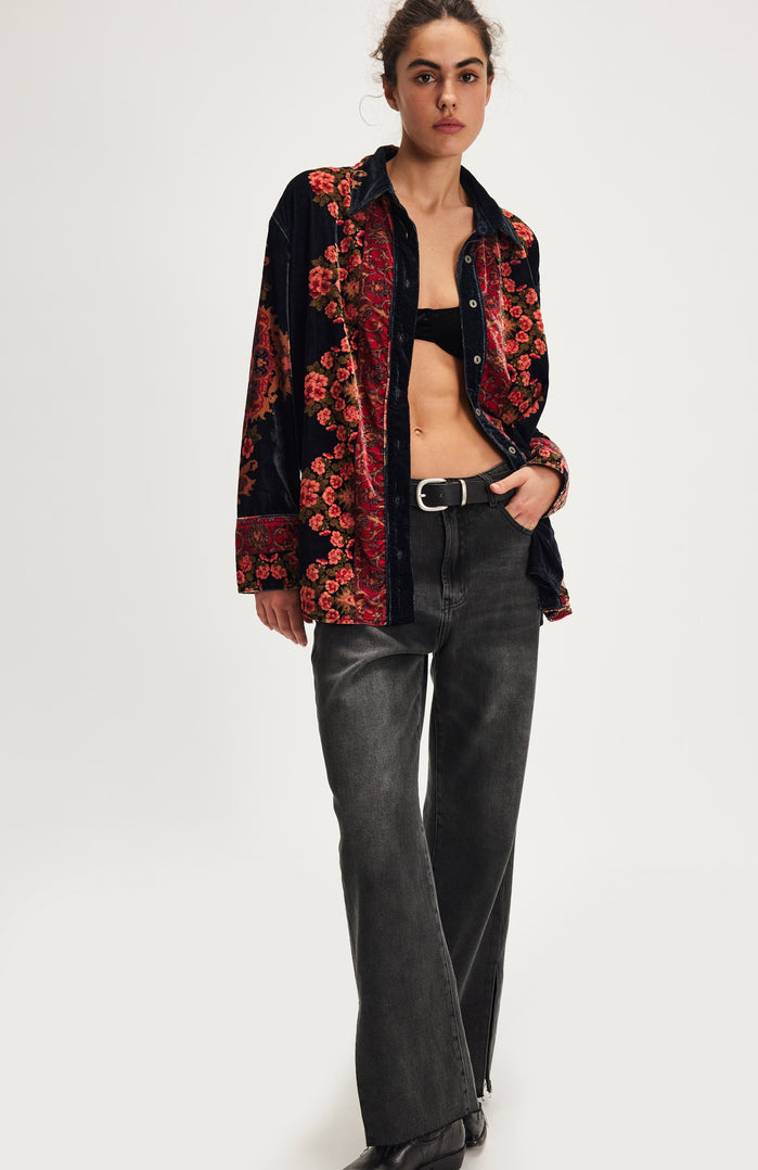 One Night Velvet Top