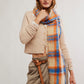 Highland Plaid Skinny Scarf