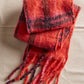 Highland Plaid Skinny Scarf