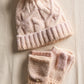 Rainbow Run Hat and Gloves Set