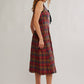 Freya Plaid Midi