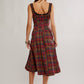 Freya Plaid Midi