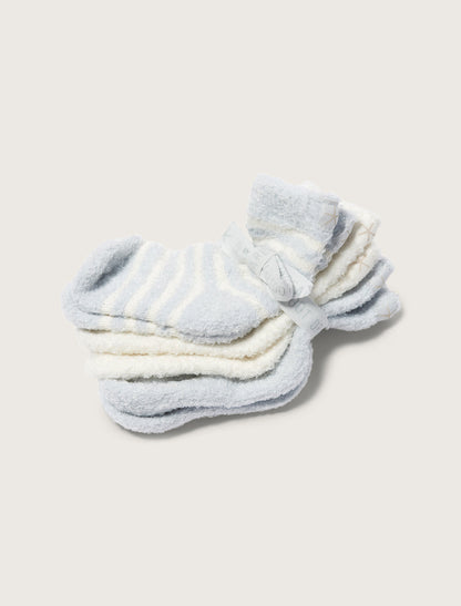 CozyChic 3 Pair Infant Socks