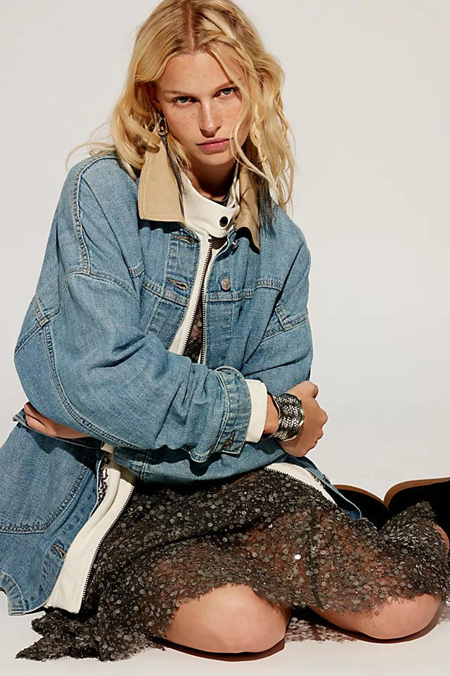 Lemon Denim Jacket