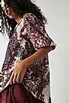 Maye Printed Velvet Tunic