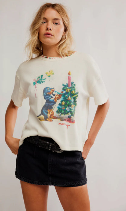Merry Meowy Tee