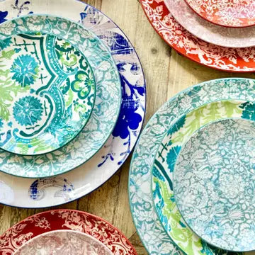 Patina Vie Claudette Porcelain Plates: Salad Plate
