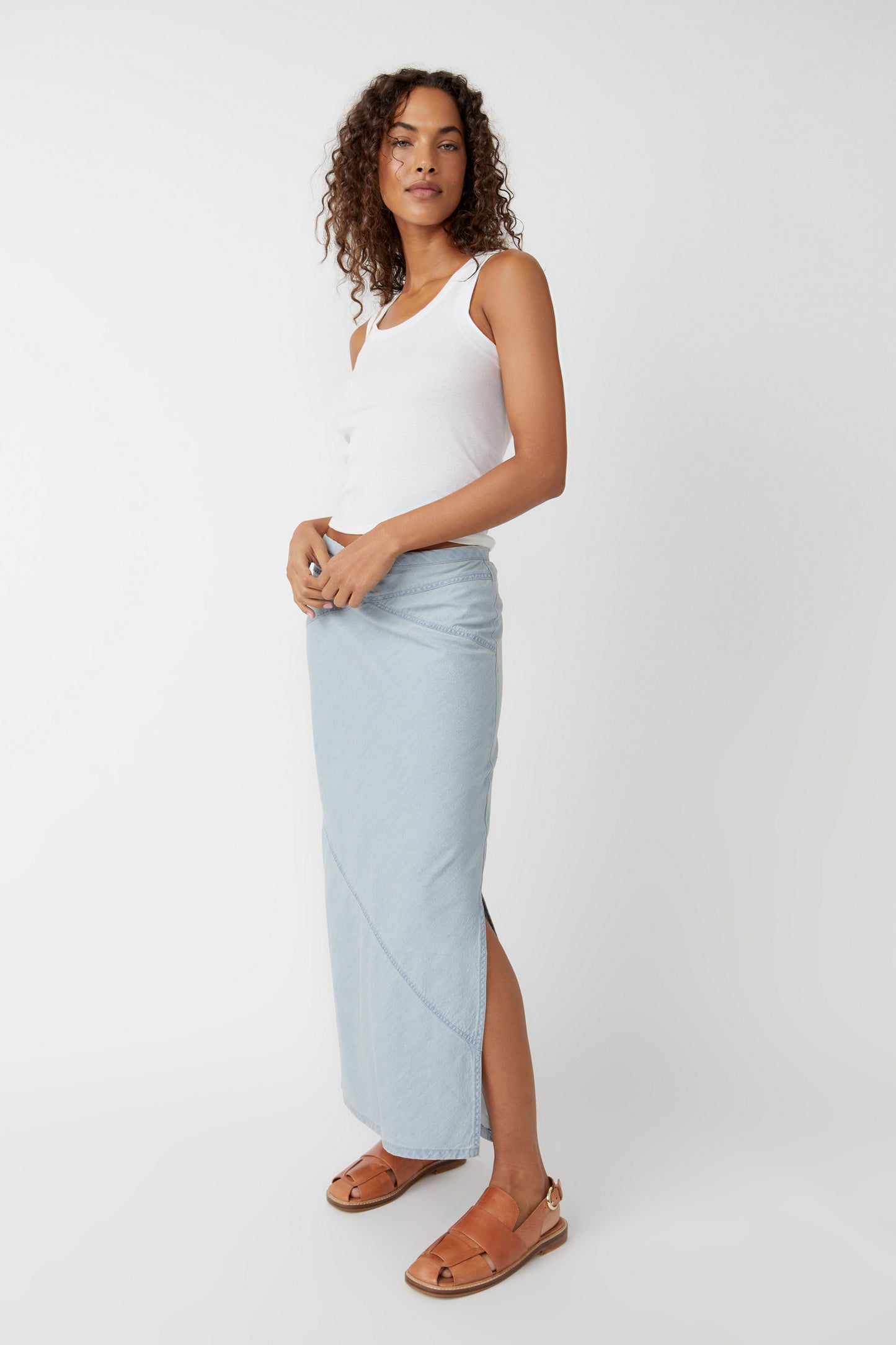 Muse Moment Mid-Rise Slip Skirt