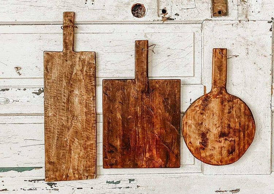 Decorative Cutting Boards, 3 PC Set, Handmade - 7.9