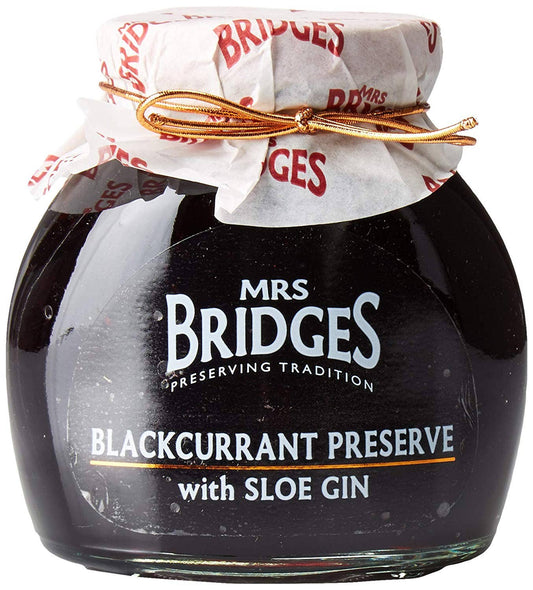Blackcurrant Preserve with Sloe Gin