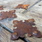 Great Buy-ER-Rustic Iron Medallions- 3 inches-Iron Hardware
