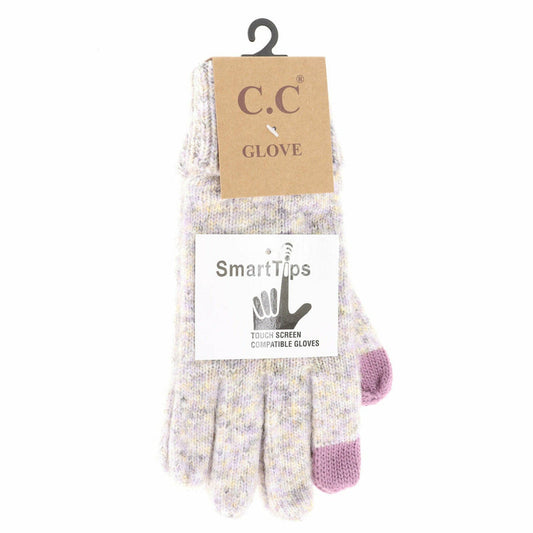 CC Soft Ribbed Knit Glove