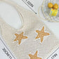Ocean Theme Crochet Tote Beach Bag: Seashell