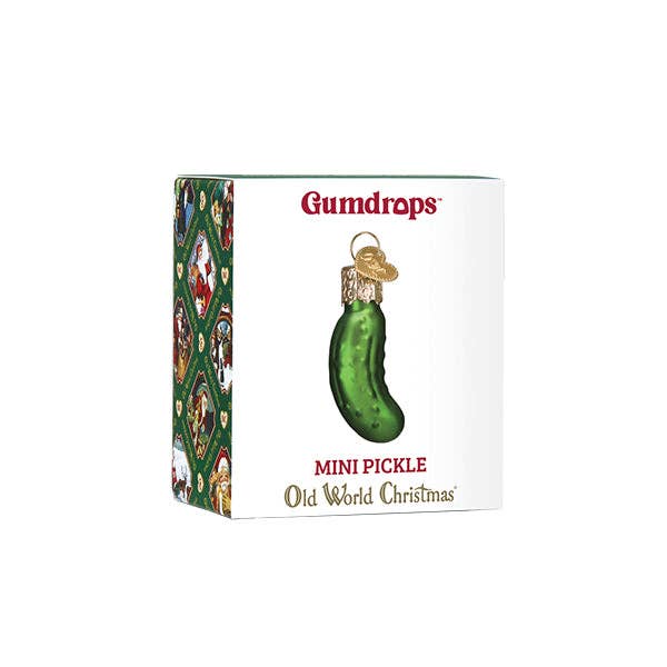 Mini Pickle Ornament: 87000 / 12_4_6_5 / 2 X 1 X 0.75