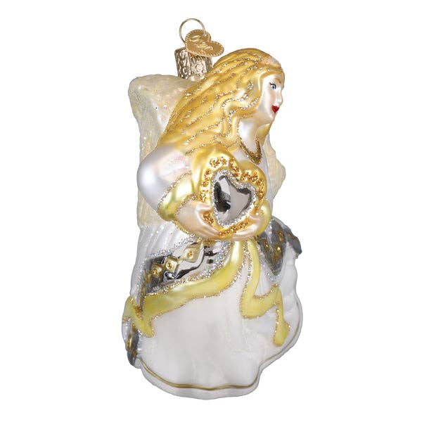 Angel With Heart Ornament: 10250 / 12_12_6_15 / 2 X 4.75 X 3.5