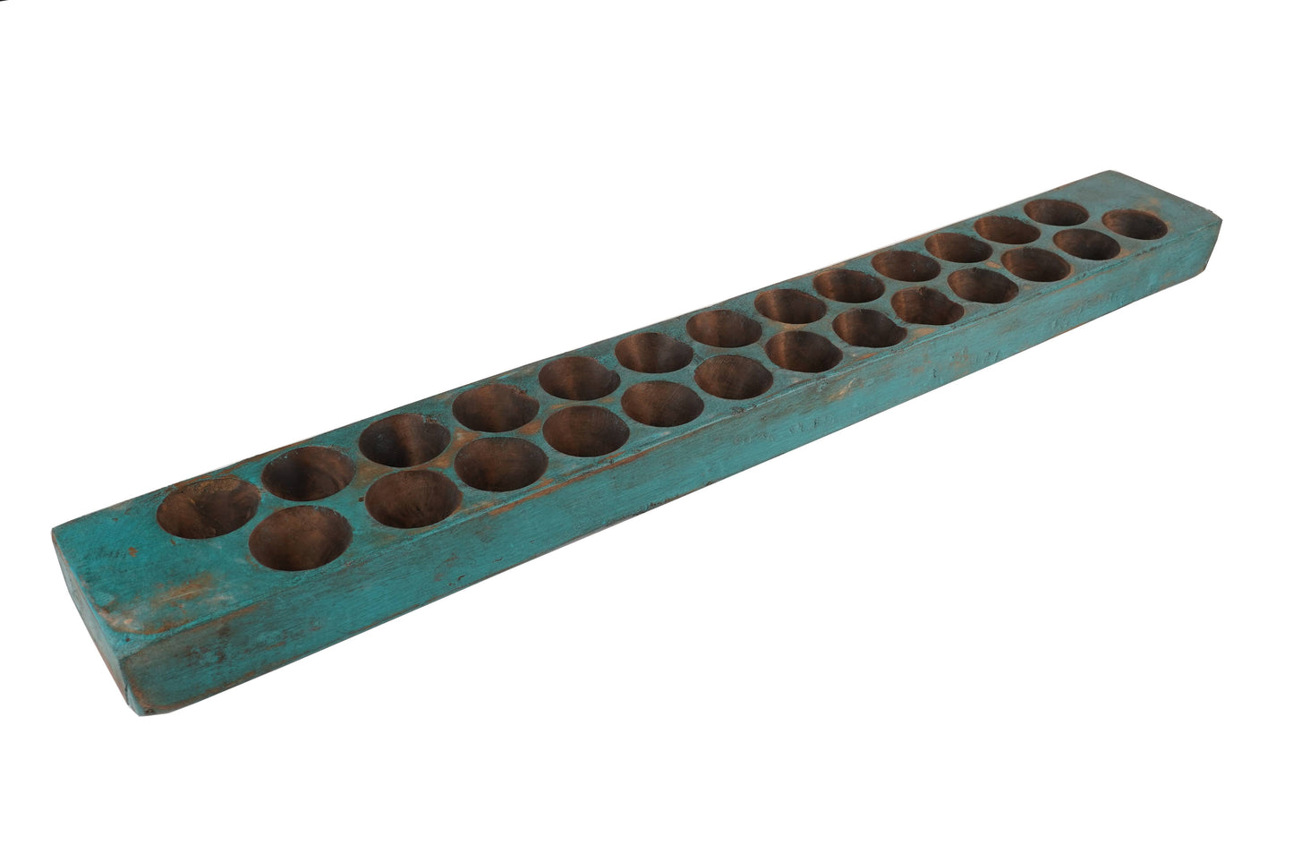 Antique Mini Sugar Mold-22-26 Holes-Old Original-Colors: Black