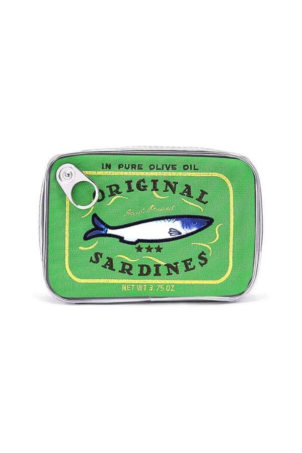 Sardine's Tin Can Gift Cosmetic Bag : Cream
