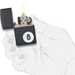 Zippo Billiards 8-Ball Black Matte Windproof Lighter