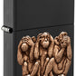 Zippo Three Monkeys Emblem Windproof Lighter