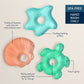 *NEW OPTION* Cutie Coolers™ Water Filled Teethers (3-pack): Seaside