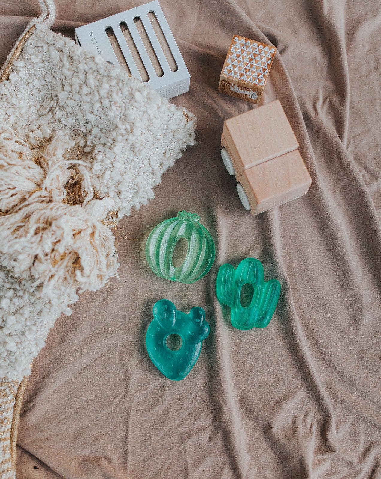 *NEW OPTION* Cutie Coolers™ Water Filled Teethers (3-pack): Seaside