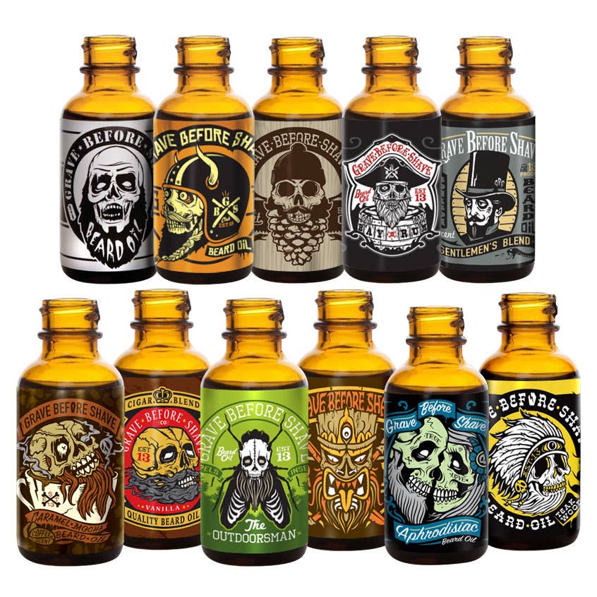Grave Before Shave Beard Oil: Cigar Blend