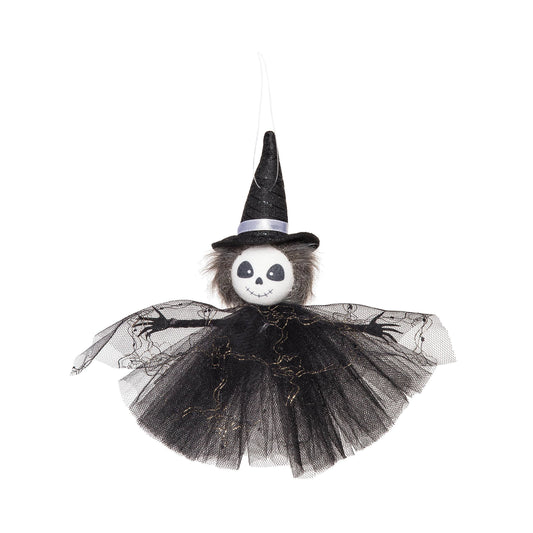 Halloween Zombie Witch Ornament