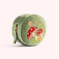 Round Velvet Jewellery Box - Toadstools
