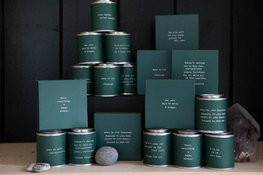 Holiday Candle Collection - Assorted Set of 36