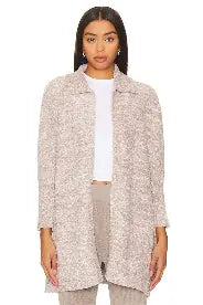 CozyChic Collared Poncho