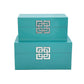 Storage Home Decor Wood Keepsake Box Gift Box Set of 2: Golden