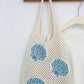 Ocean Theme Crochet Tote Beach Bag: Seashell