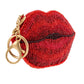 XOXO Beaded Lips Coin Purse/Key Fob