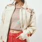 Dusty Trails Denim Bomber Jacket