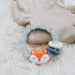 *NEW OPTION* Ritzy Rattle™ Silicone Teether Rattles: Highland Cow