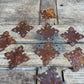 Great Buy-ER-Rustic Iron Medallions- 3 inches-Iron Hardware