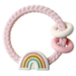 *NEW OPTION* Ritzy Rattle™ Silicone Teether Rattles: Highland Cow