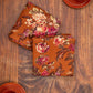 Bountiful Harvest Tea Towel  - Rust