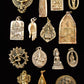 Brass Deity Pendants - 10 pc Assortment