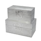 Storage Home Decor Wood Keepsake Box Gift Box Set of 2: Golden
