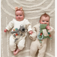 Bitzy Crinkle™ Sensory Toy with Teether: Dino