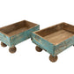 Temple Garden Planter Farmhouse Trays-Turquoise