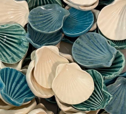 Handmade Ceramic Shells