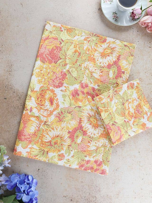 Spring Gathering Tea Towel - Sorbet