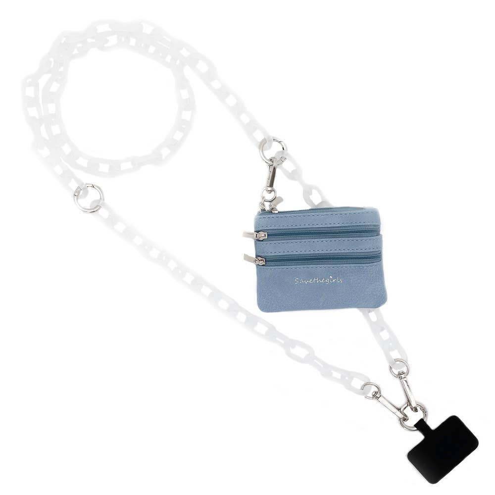 Clip & Go Ice Chain with Pouch: Ice Tea - Brown Pouch
